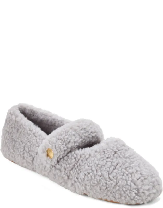 Maryanne Luxe Teddy Maryjane Slippers