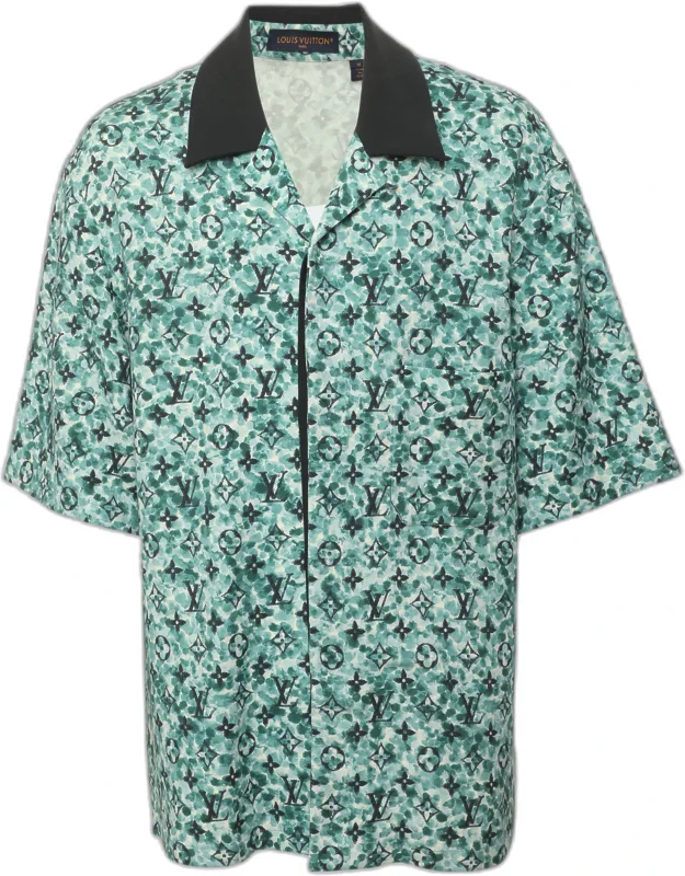 Monogram Pointillism Jersey Short Sleeve Shirt