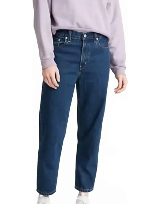 Loose Taper Crop Jeans