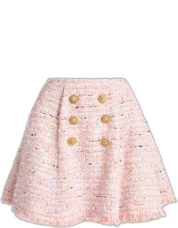 Tweed Mini Skirt