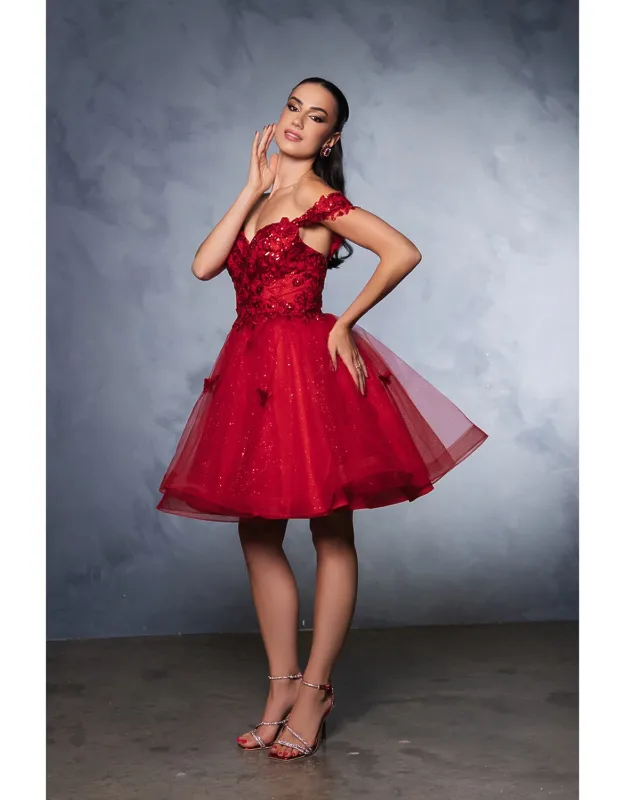Sweetheart Neckline A-line Dress