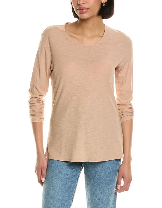 Crew Neck Long Sleeve T-shirt