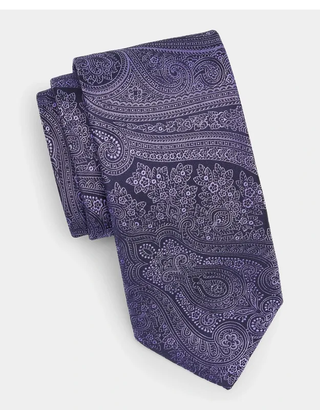 Paisley Woven Silk Tie