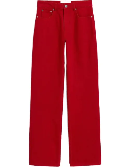 Large-fit Cotton Jeans