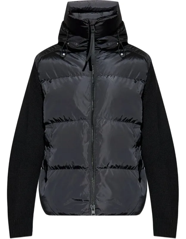 Quilted Hooded Padded Jacket