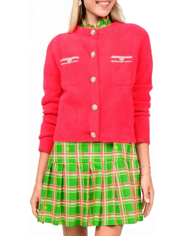 Fluffy Texture Cardigan