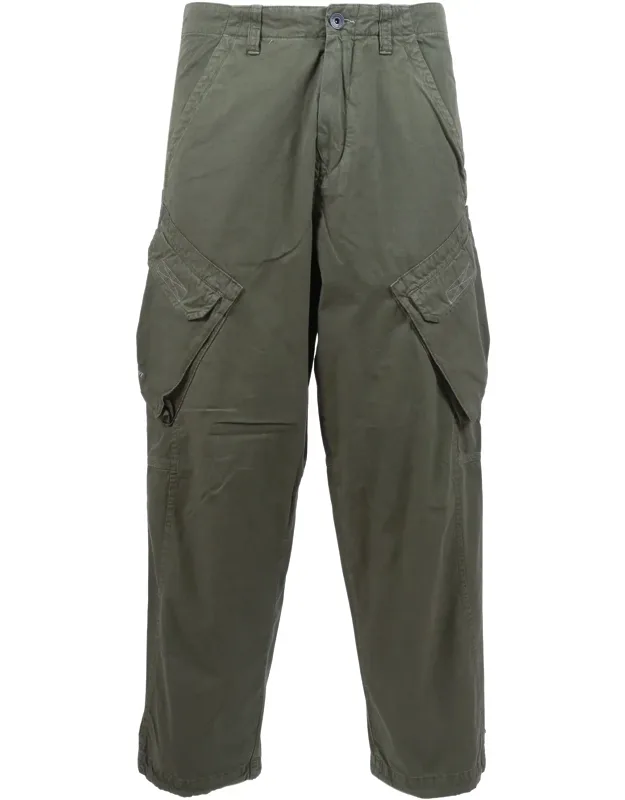 Relaxed Cargo Straight-leg Pants