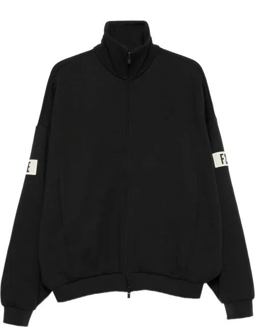 Essentials Logo-patch Zip-up Jacket