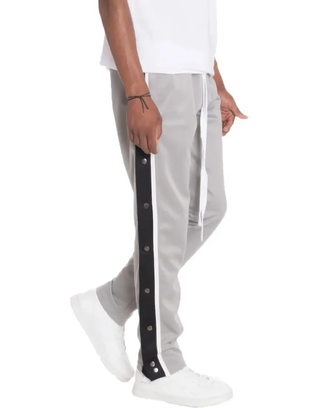 Snap Button Track Pants