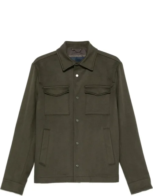 Button-up Chest-pocket Jacket