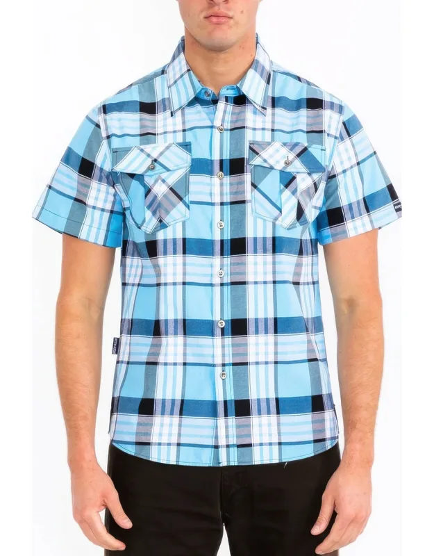 Checkered Two Pocket Shirt - Soft, Breathable Fabric Ideal For All-day Wear