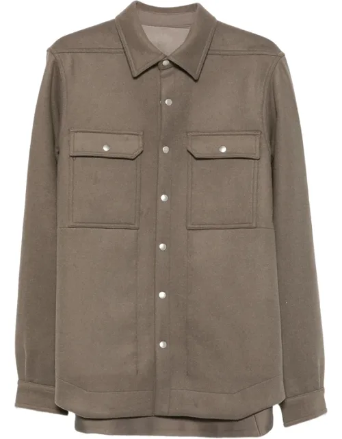 Press-stud Flap-pocket Jacket