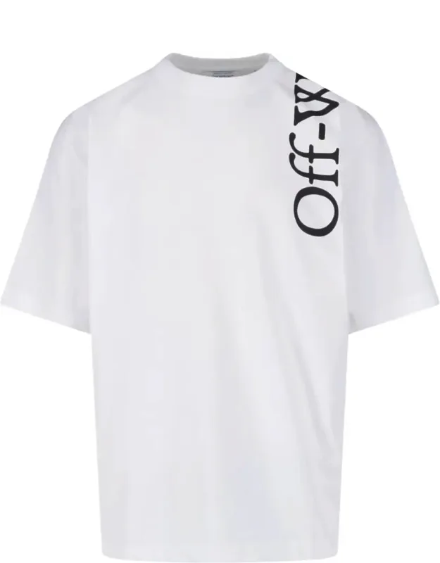 Vertical Bookish Cotton T-shirt