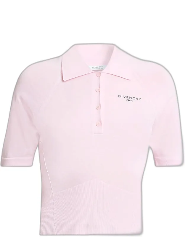 Cropped Polo Shirt