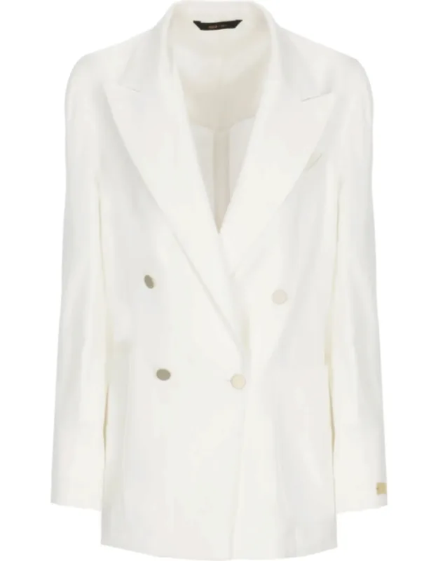 Double-breasted Wool Blazer