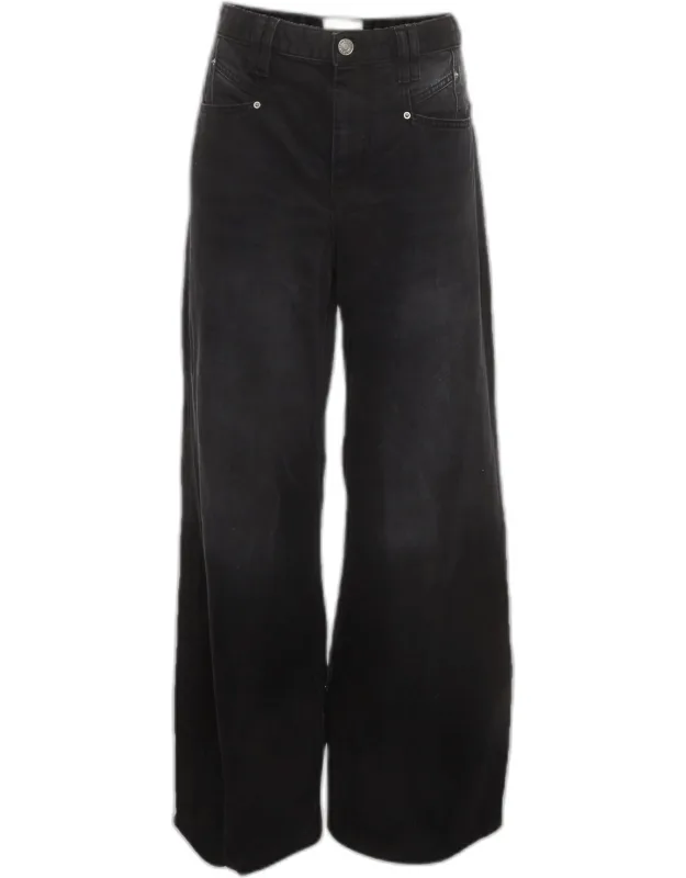 Wide Leg Denim Jeans