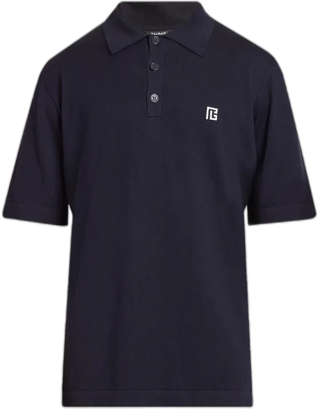 Silk-cotton Polo Shirt