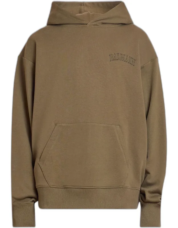 Logo Cotton Hoodie