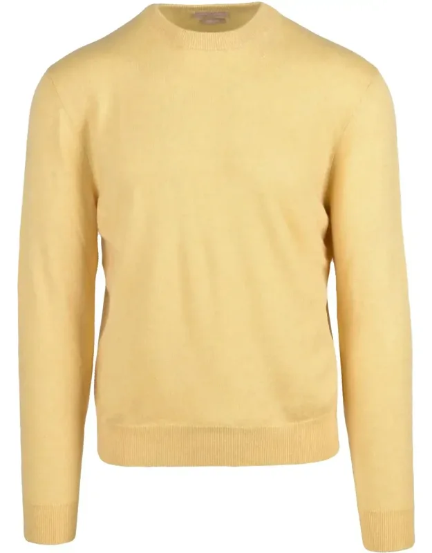 Finely Knit Cashmere Crewneck Sweater