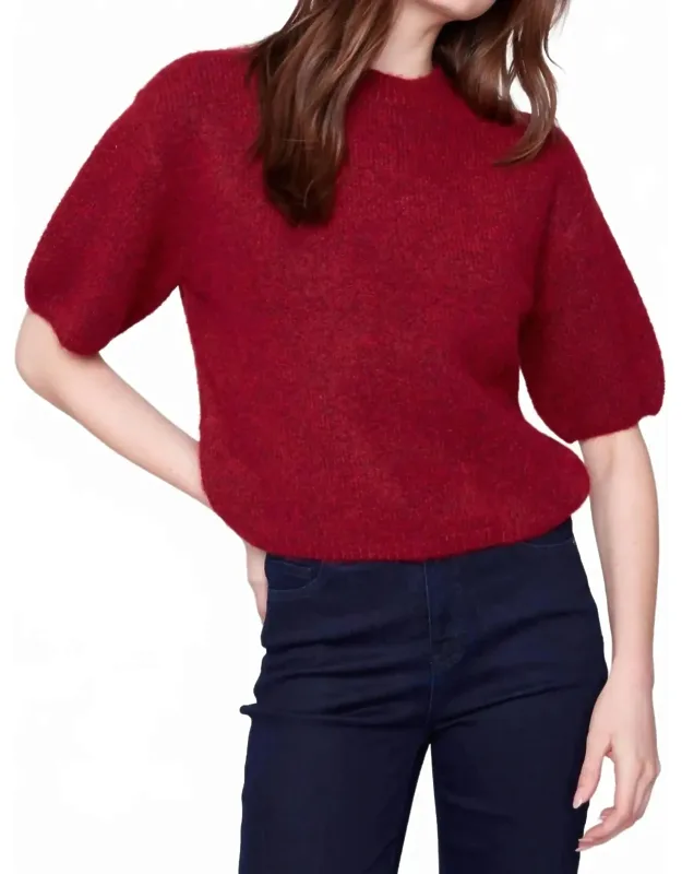 Balloon Sleeve Sweater