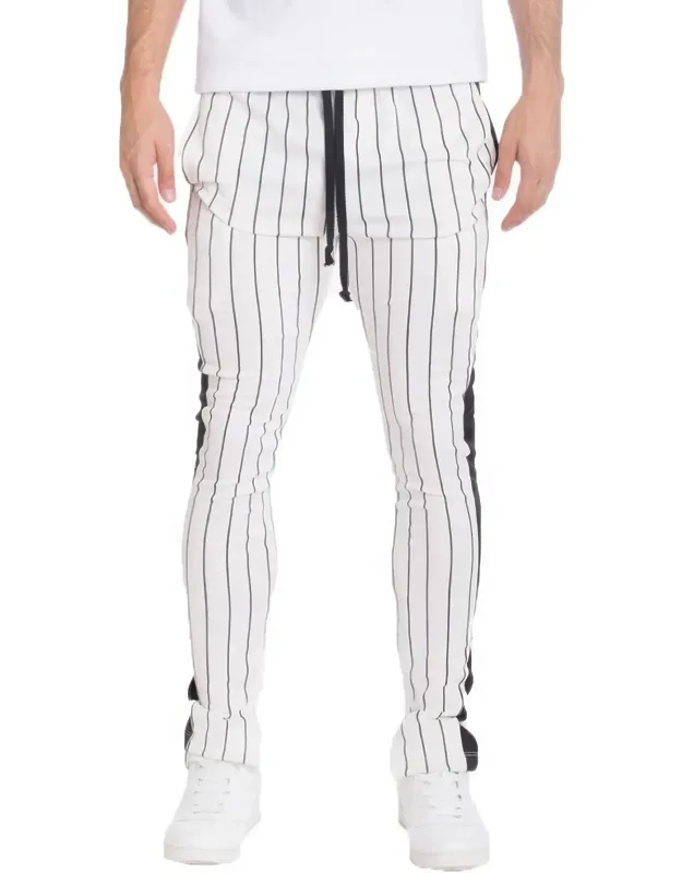 Pin Stripe Track Pants