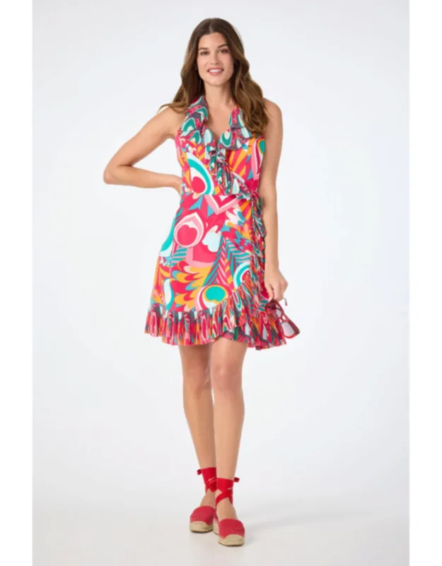 Marseille Sleeveless Wrap Dress