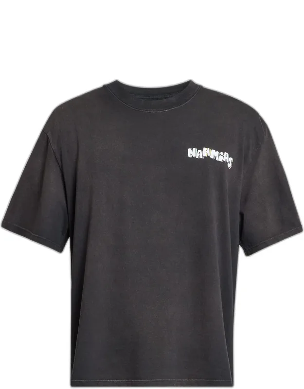 Daydreaming Flower Trip Cotton Boxy T-shirt