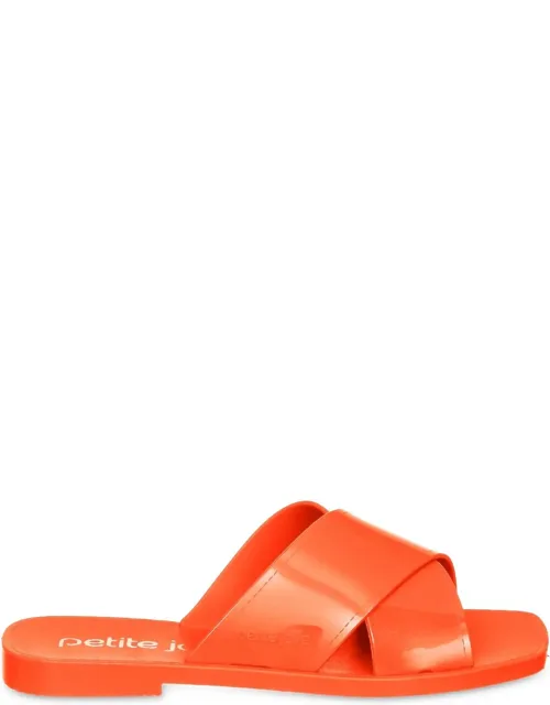 Criss-cross Straps Slide Sandals