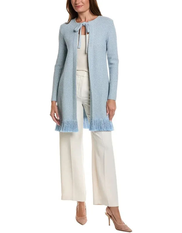 Tweed Textured Silk-blend Jacket