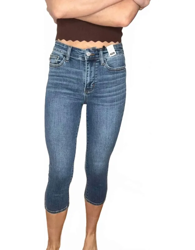 Denim Capri Jeans