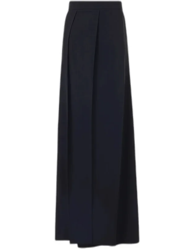 Pleated Apron Pants