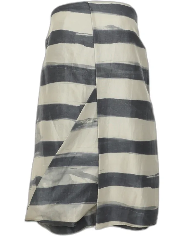 Draped Silk Dress