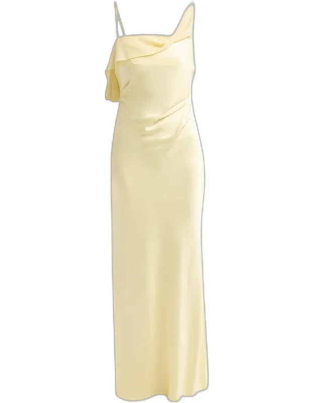 Asymmetric Maxi Dress