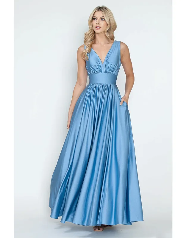 Empire Waist Long Formal Dress