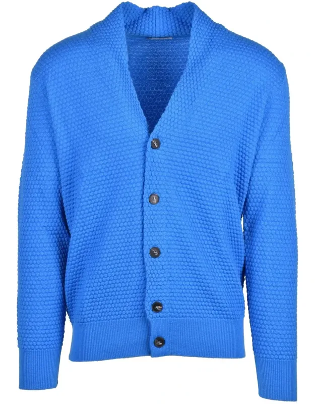 Merino Wool Button Cardigan
