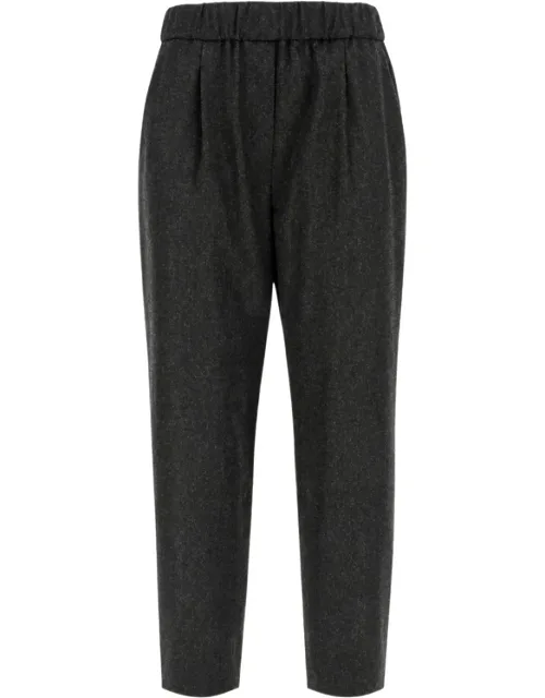 Elasticated-waist Track Pants