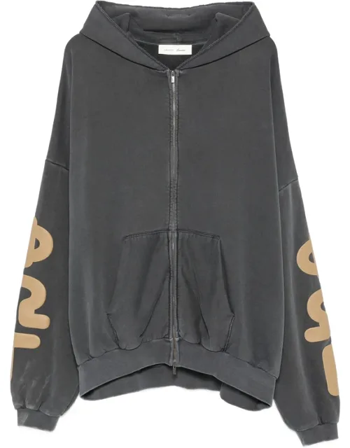 Logo-print Zip-up Hoodie