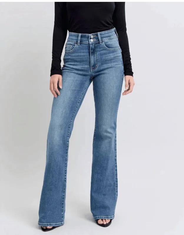 High Waist Flare Jeans