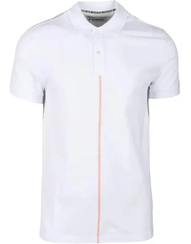 Striped Stretch Polo Shirt