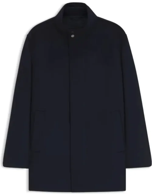 Formal Coat With A Stand Collar