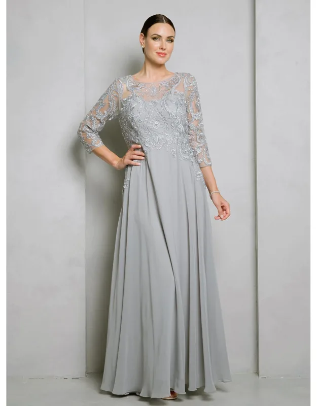Formal 3/4 Sleeve Dress