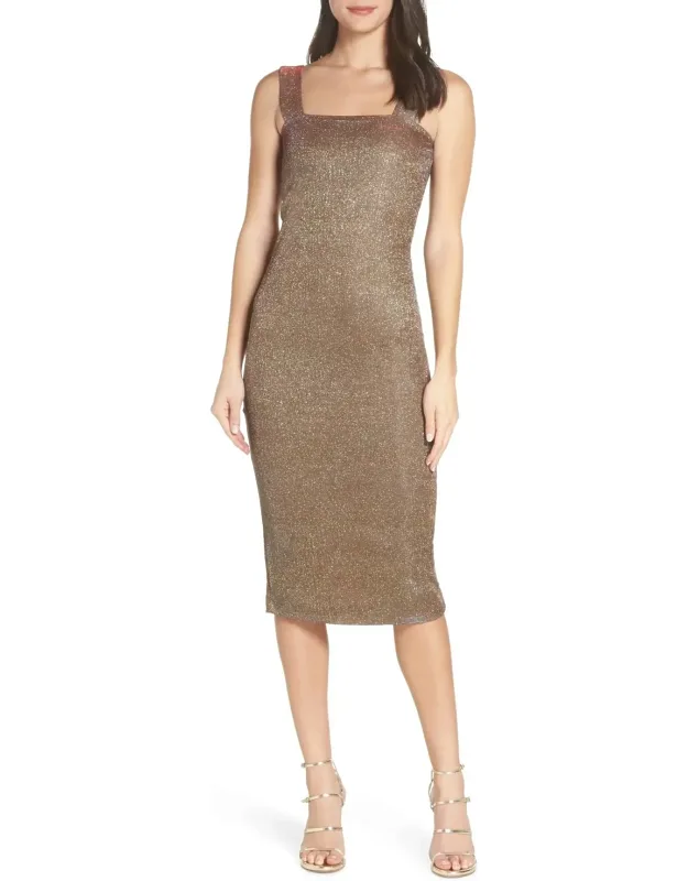 Sparkle Glitter Sheath Dress