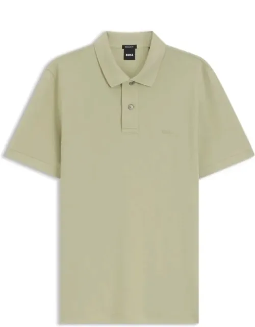 Pallas Polo Shirt In Cotton Piqué With Embroidered Logo