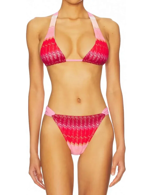 Fanned Bottom & Halter Top Set