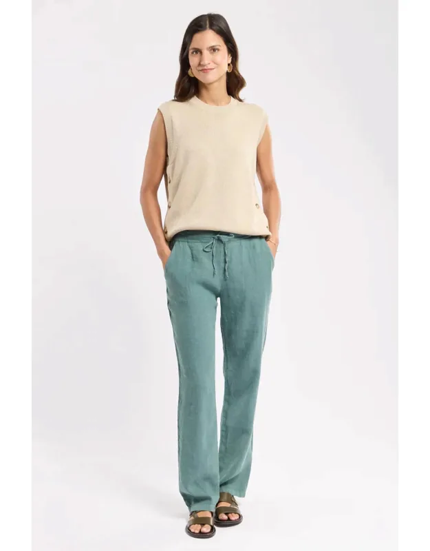 Drawstring Linen Pants