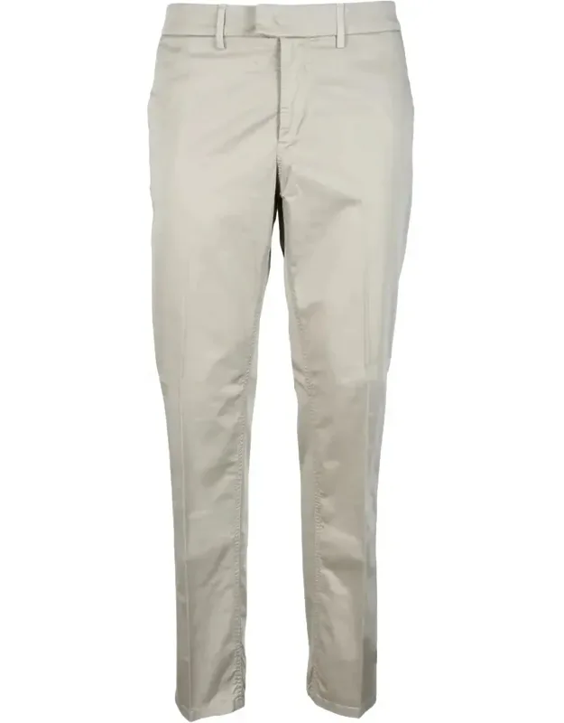 Slim Fit Cotton Casual Pants