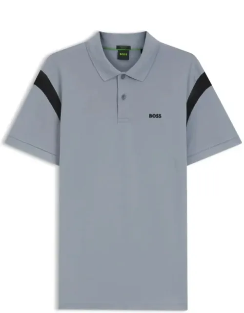 Polo Shirt In Stretch Cotton