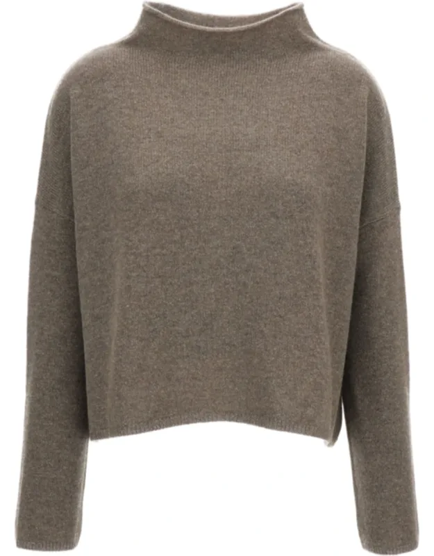 Sandy Cashmere Mock-neck Sweater