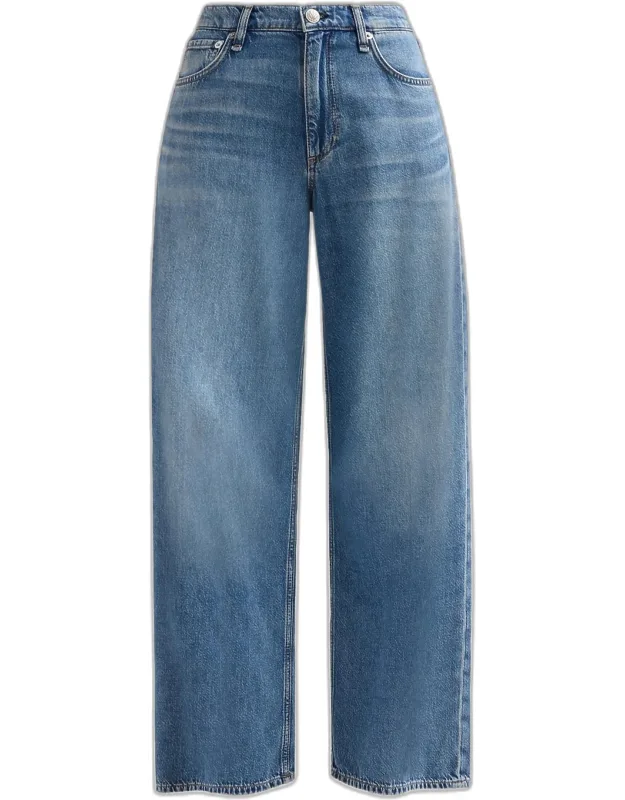 Flexi Cotton-blend Wide-leg Jeans