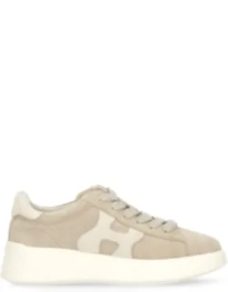 Rebel Suede Logo Sneakers